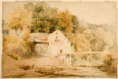 The Old Flint Mill on the Ouseburn by Thomas Miles II Richardson